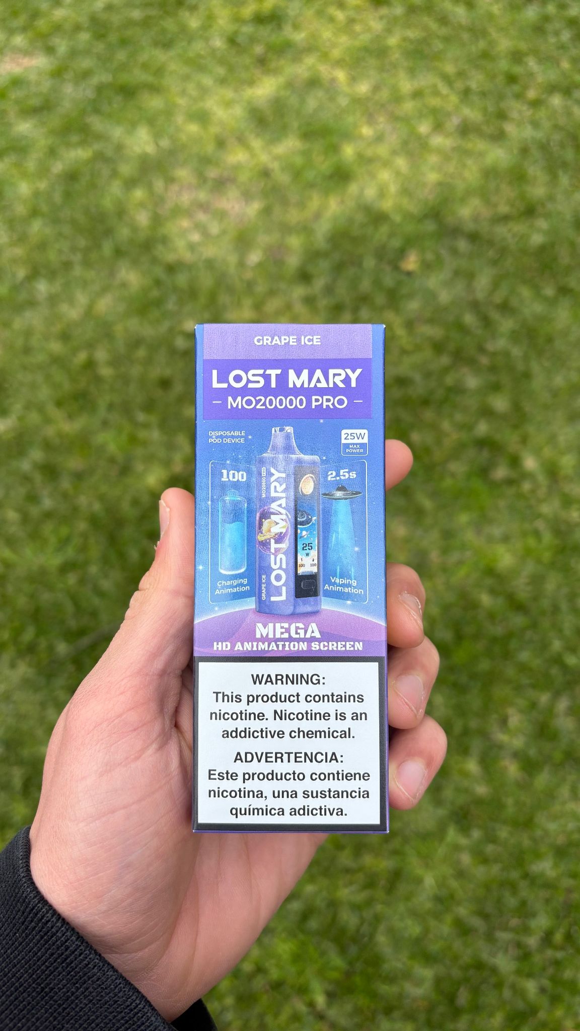 MO20000 PRO Grape Ice