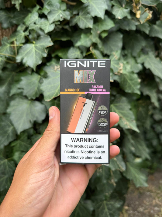 IGNITE V400 MIX Mango Ice & Passion Fruit Guava